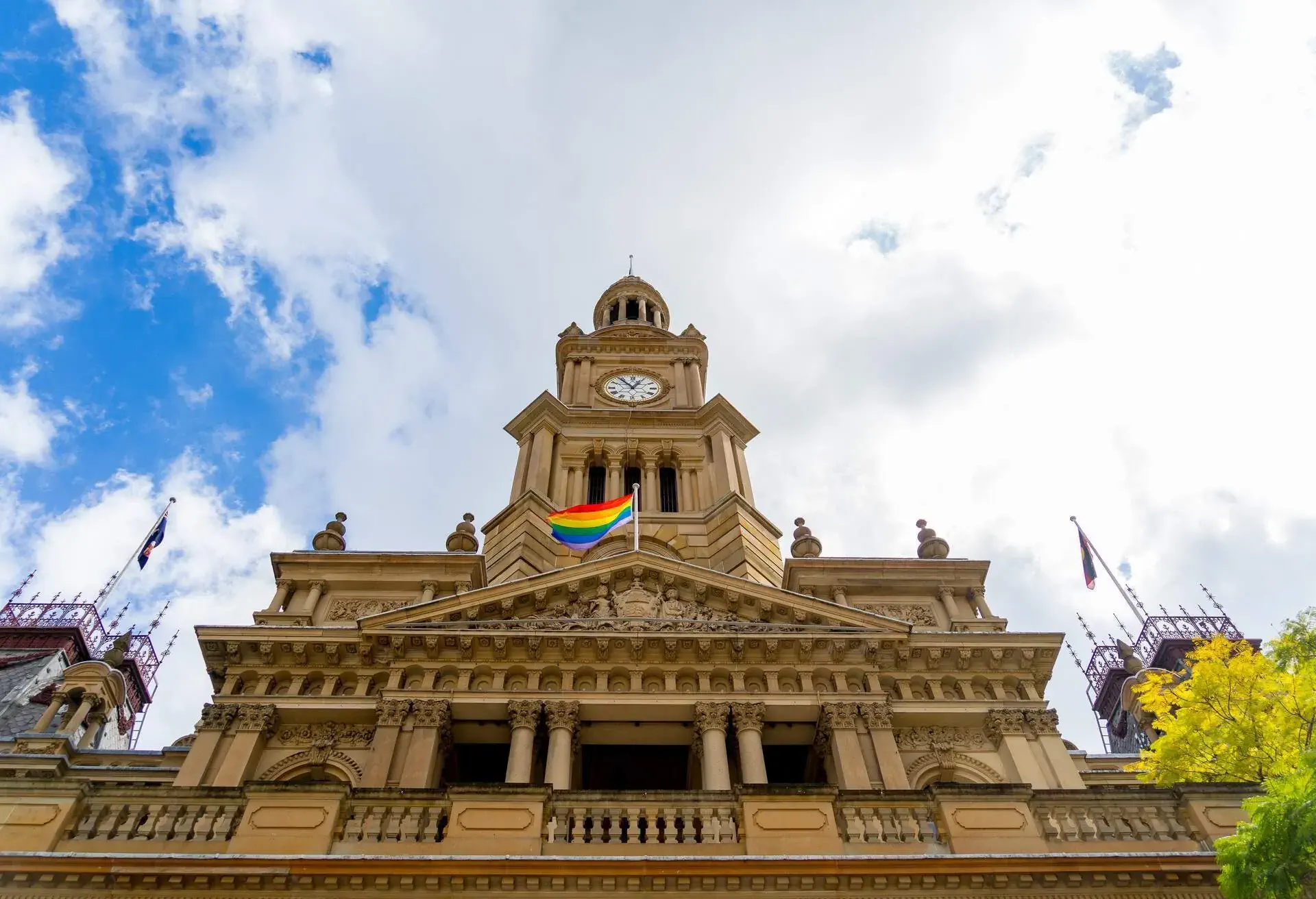 DEST_AUSTRALIA_SYDNEY_SYDNEY TOWN HALL_THEME_GAY PRIDE_shutterstock-portfolio_762058993