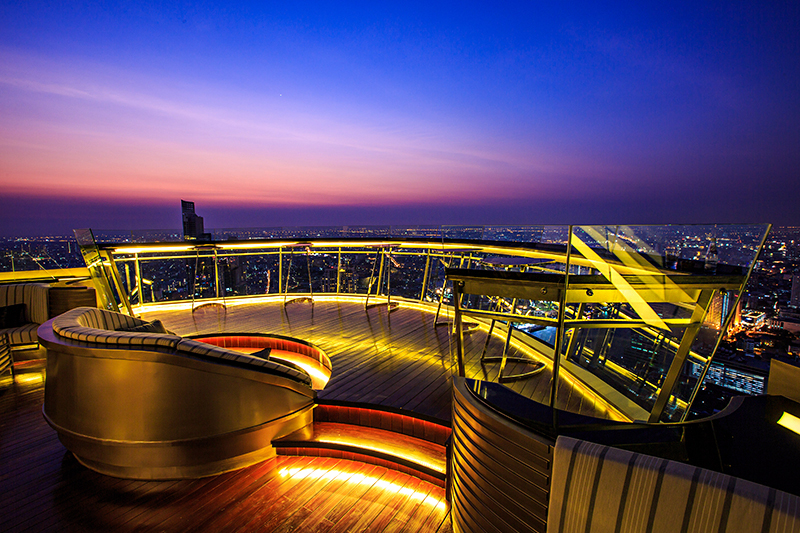 Rooftop Bar, Lebua State Tower Best hotel bars in Bangkok