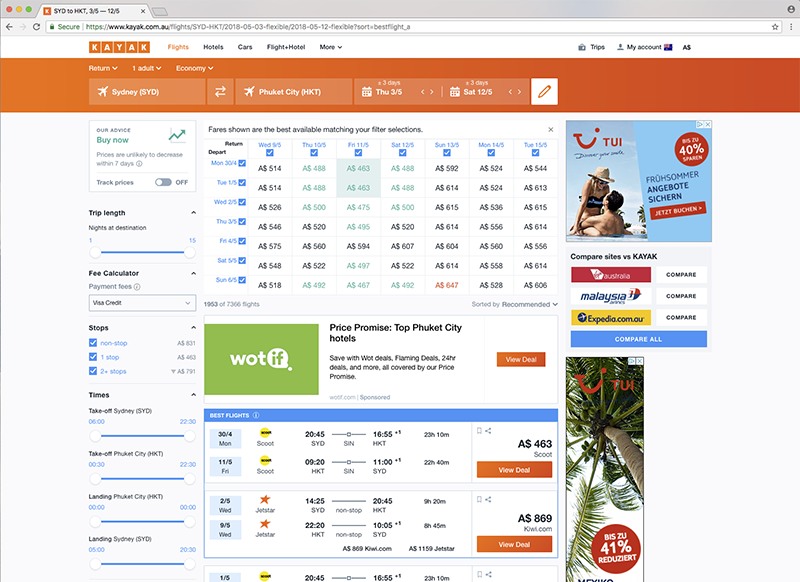 How to score cheap flights with KAYAK