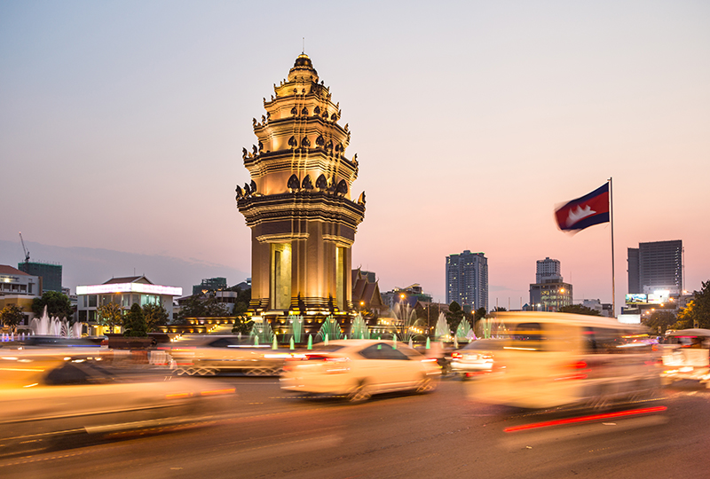 Top trending destination - Phnom Penh, Cambodia