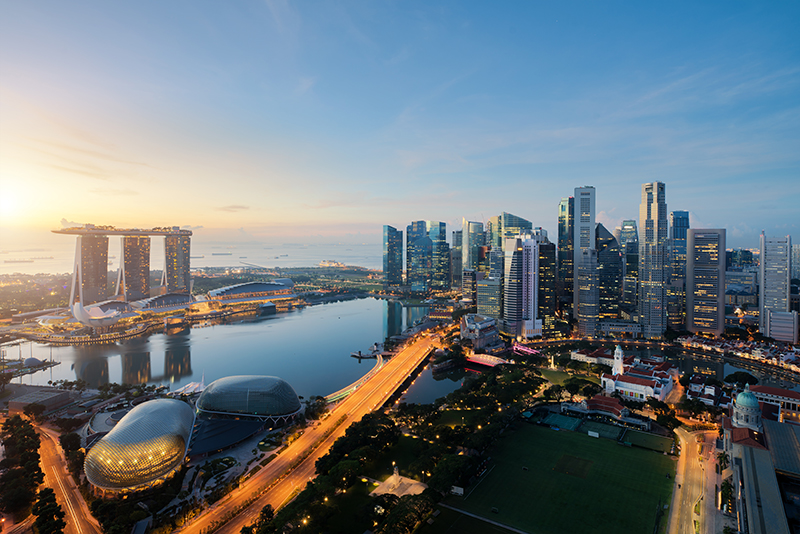 Best month to travel: Singapore Singapore harbour