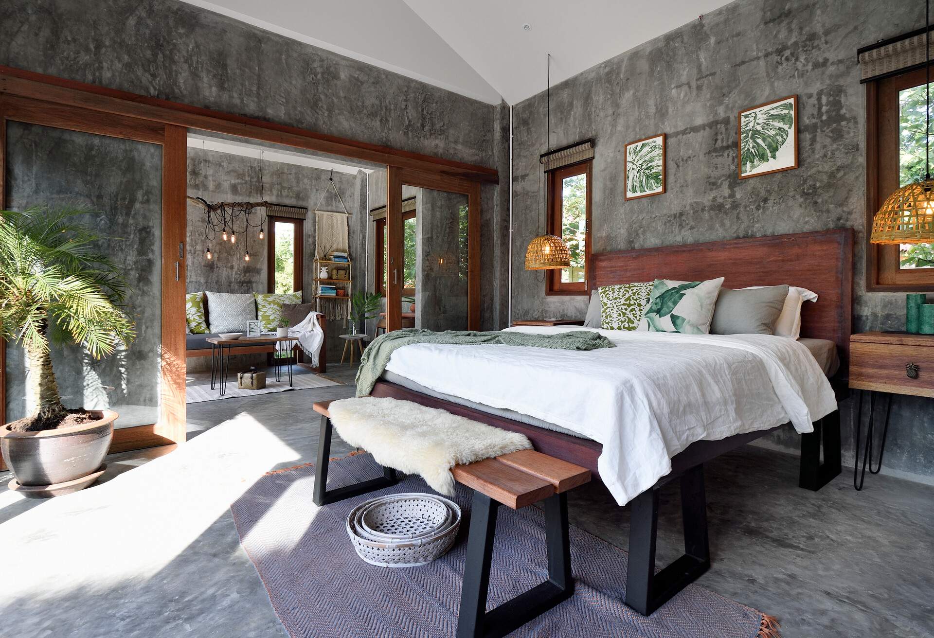 Sustainable Resort Bedroom in Krabi Thailand