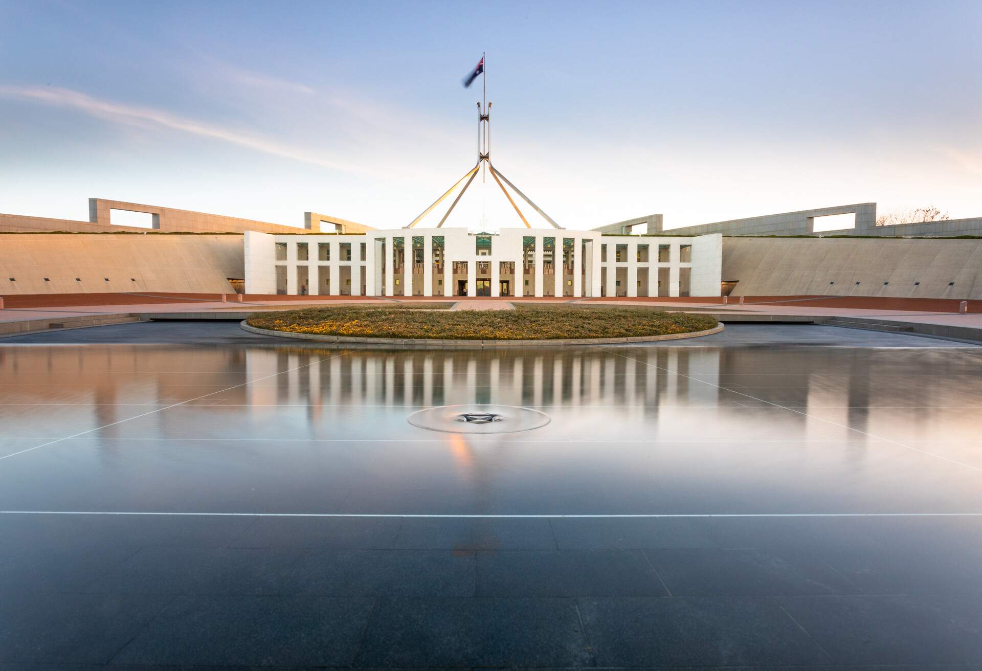 Federal Parliament Building. Canberra. Capital of Australia. Australian Capital Territory. Australia.
