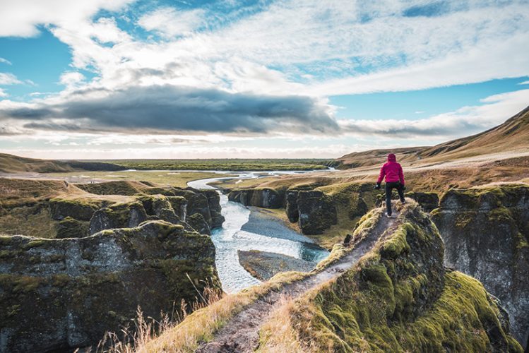 Fjadrargljufur, Iceland - the happiest countries in the world