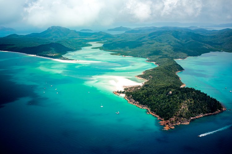 Whitsundays, Queensland, Australia. Happiest countries in the world.