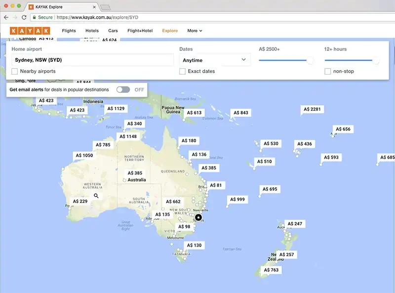 How to score cheap flights with KAYAK