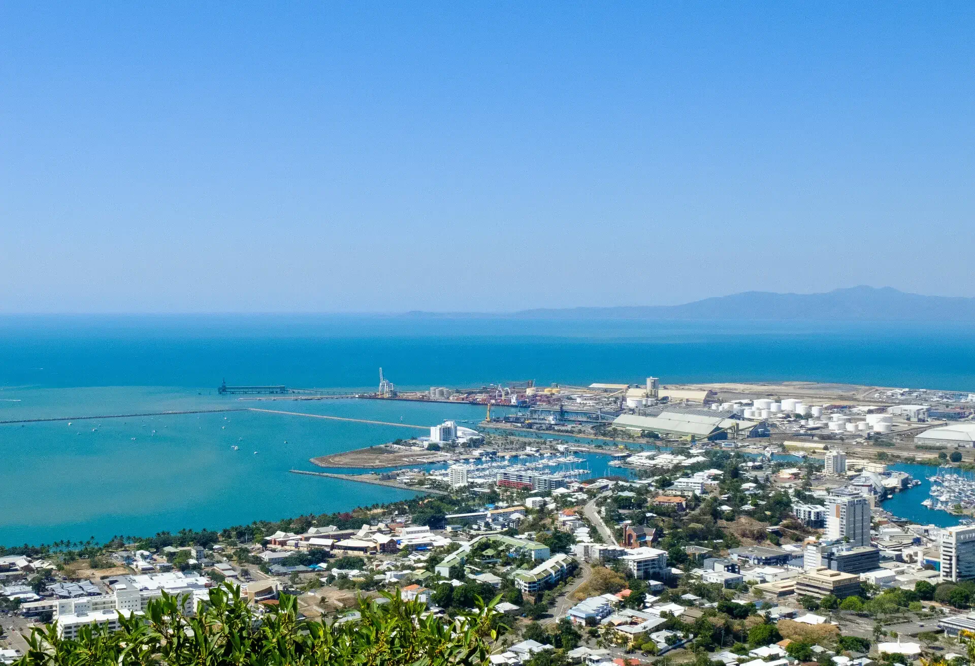 Townsville from Castle Hill; Shutterstock ID 784509805