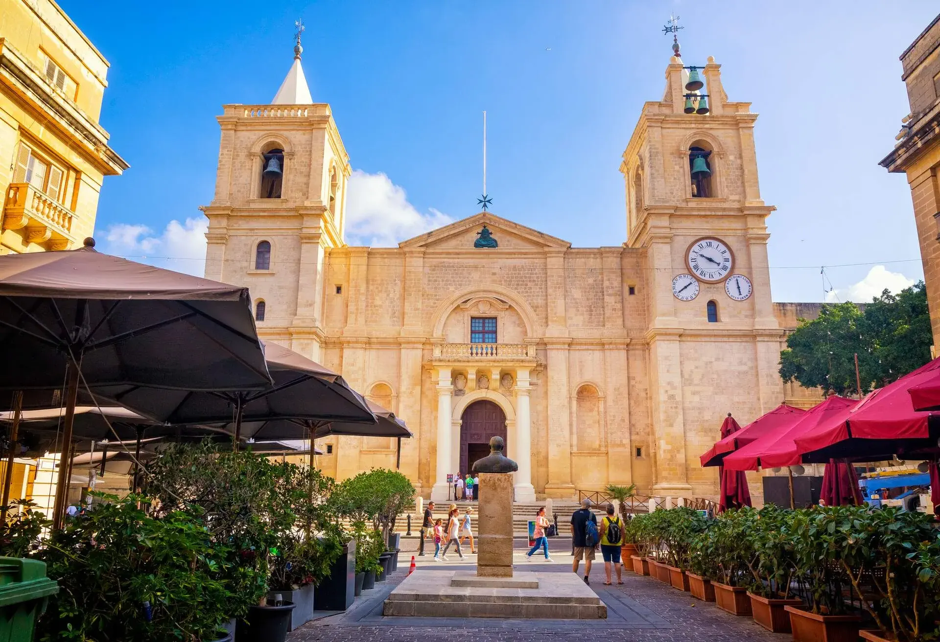 Saint John's Co-Cathedral in Valletta, Malta