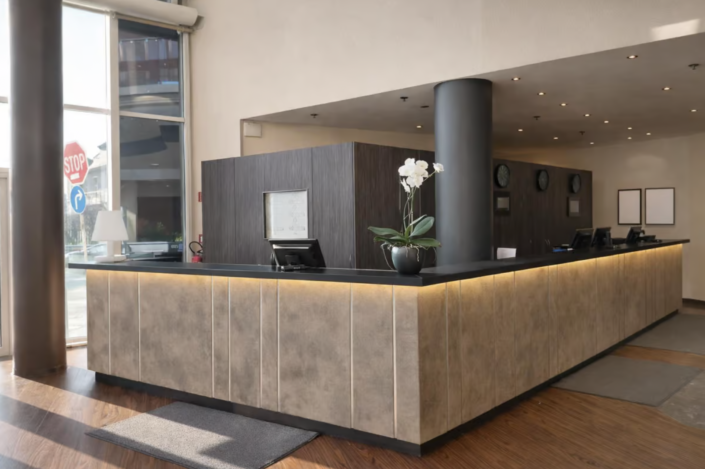 Front desk