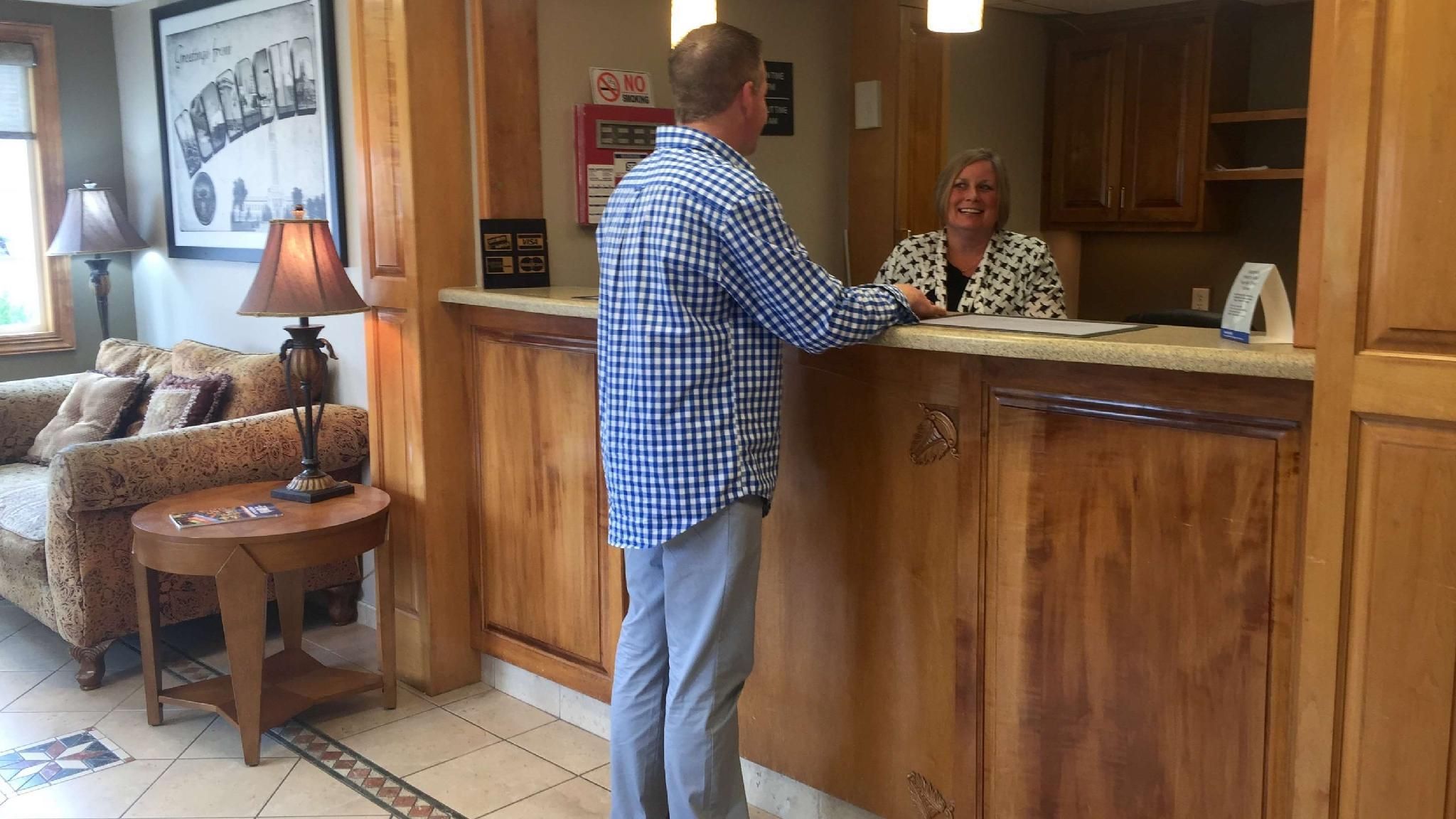 Front desk