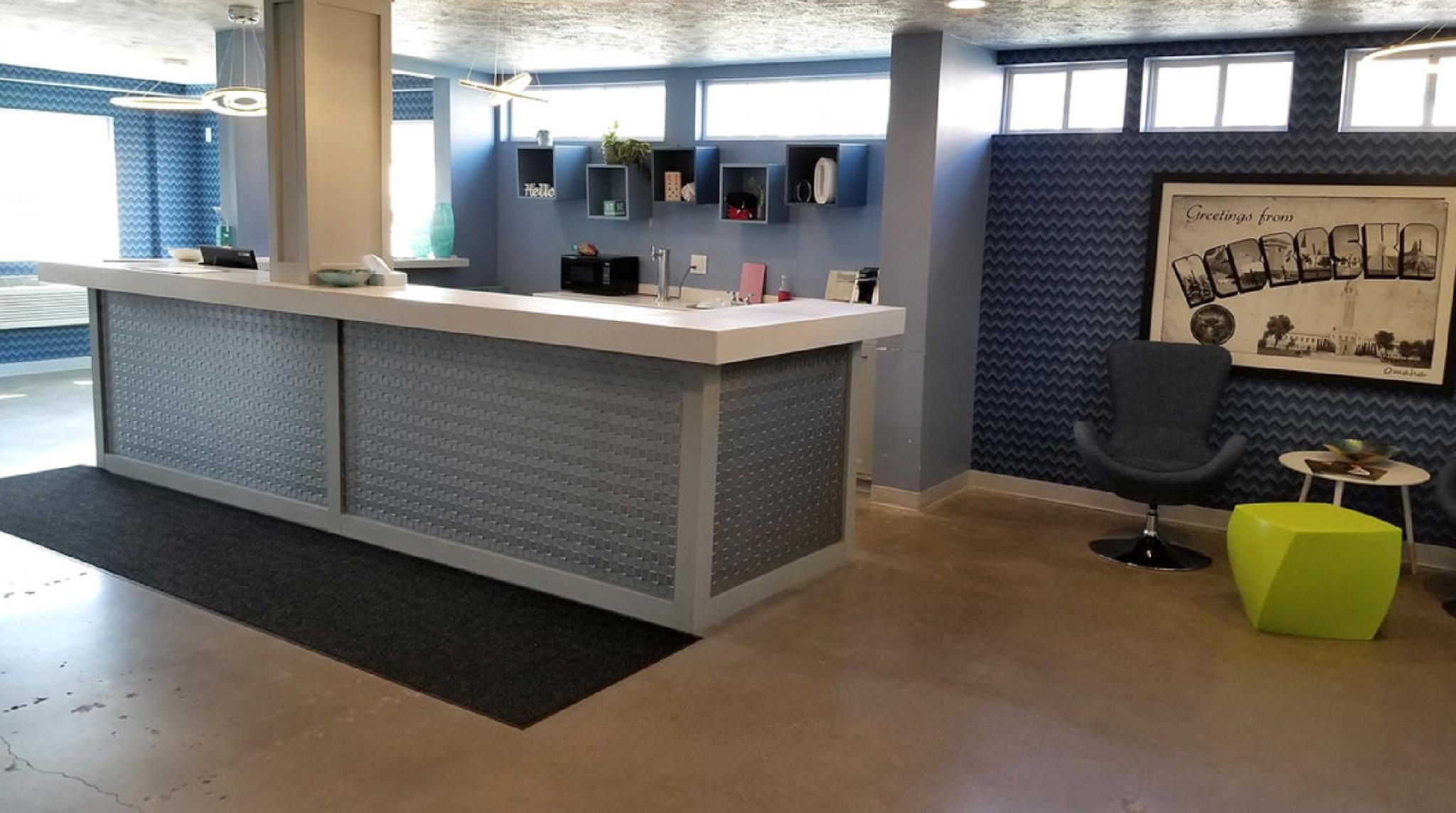 Front desk