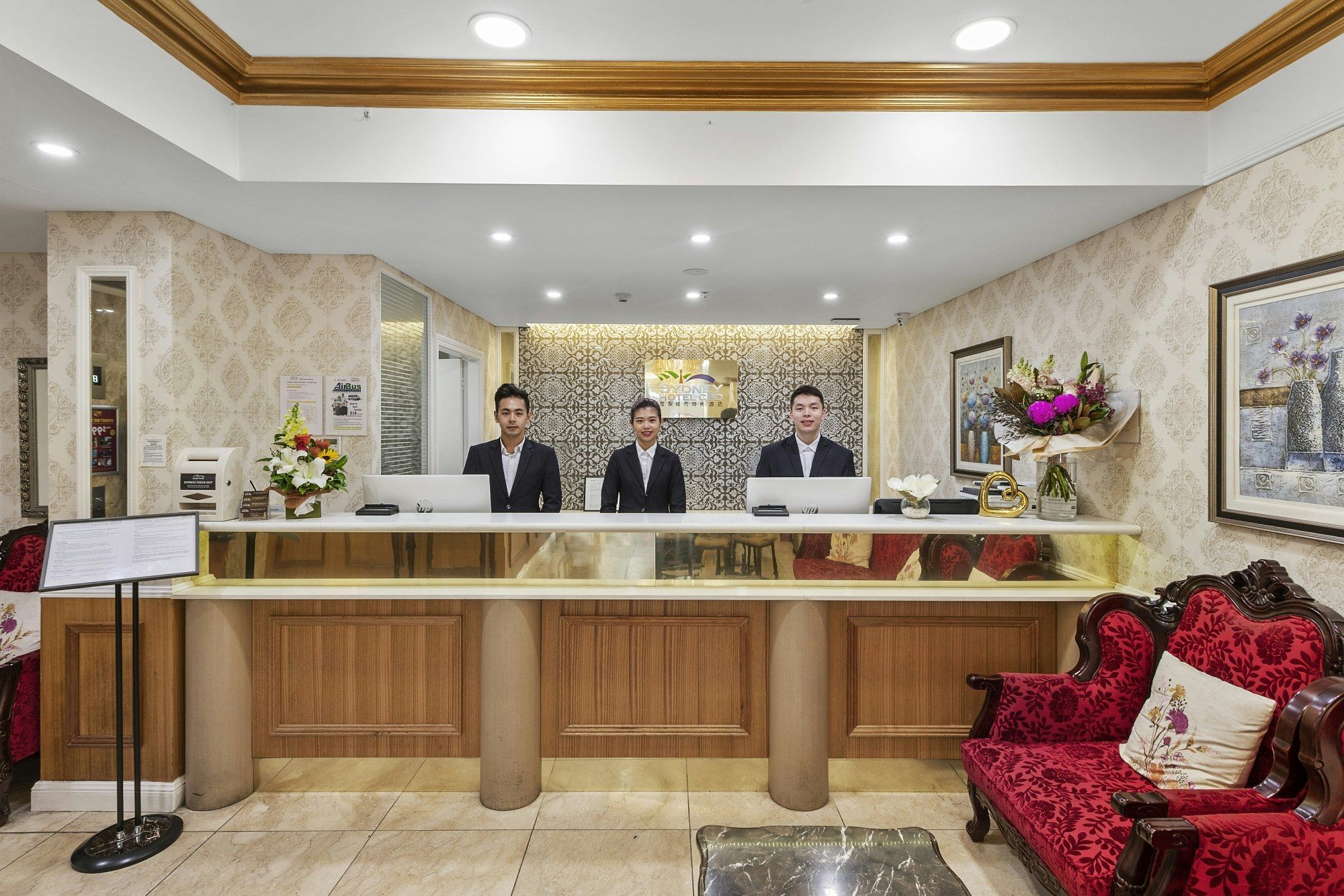 Front desk