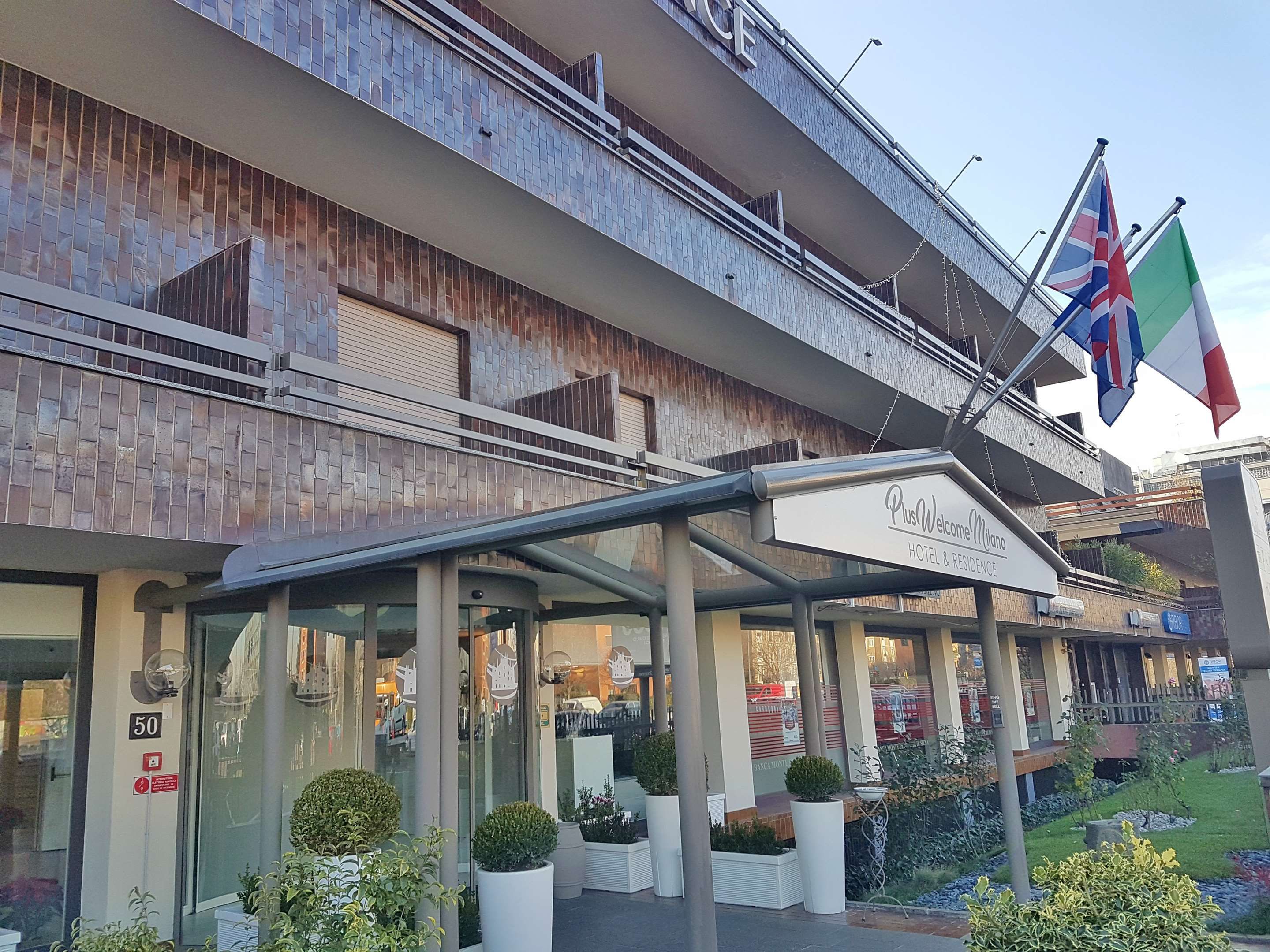 Hotel entrance