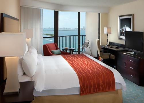 Miami Marriott Biscayne Bay - Miami - Bedroom
